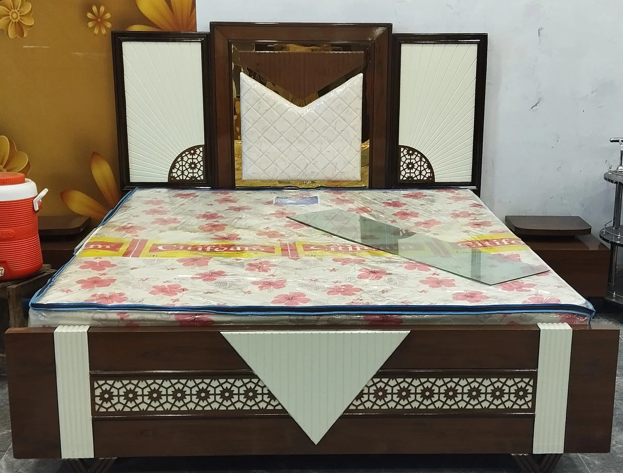 Diamond Nest Bed Set | Premium Wooden Furniture Multan