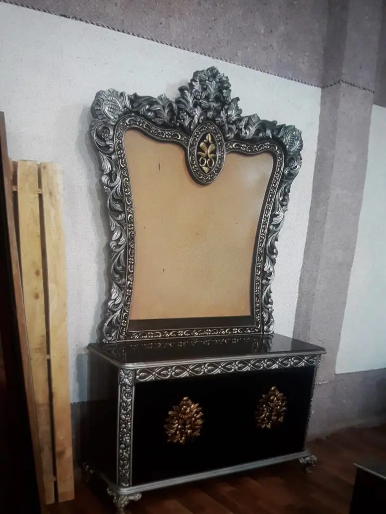 Silver Leaf Gold Core Bed Set Dressing