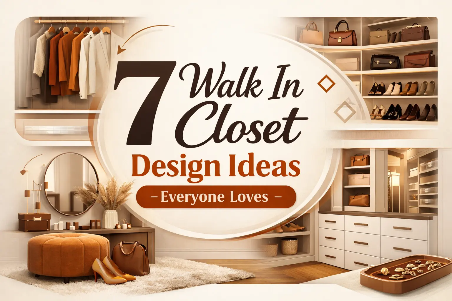 Walk In Closet Design Ideas Everyone Loves