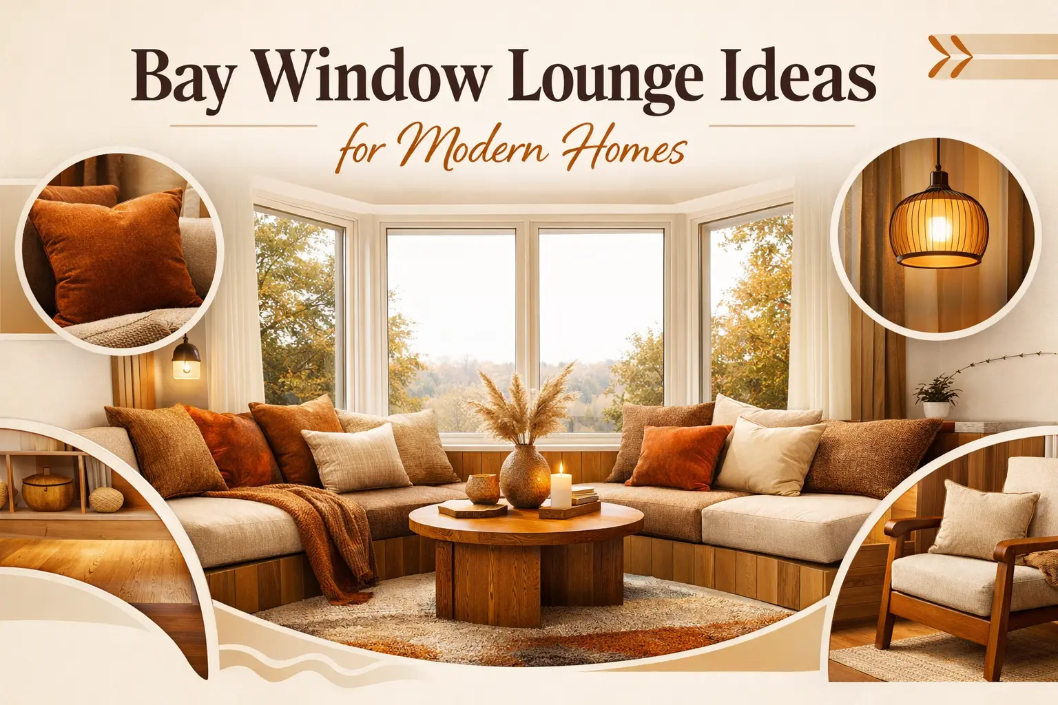 Bay Window Lounge Ideas for Modern Homes